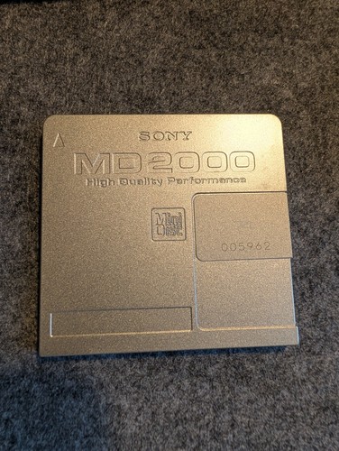Sony md2000 mins minidisc - 74,