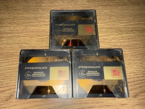 Sony mdw mini discs - sony, 74
