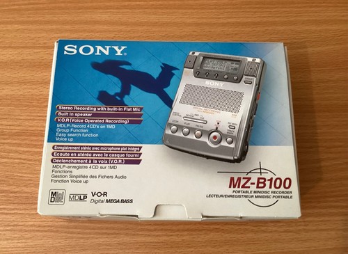 Sony b100 minidisc - sony, mz-b100