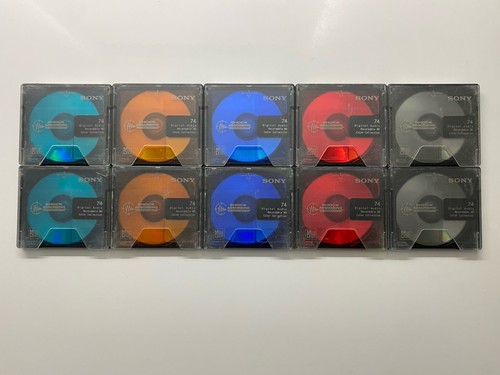 Sony md74 minidisc colour - sony,
