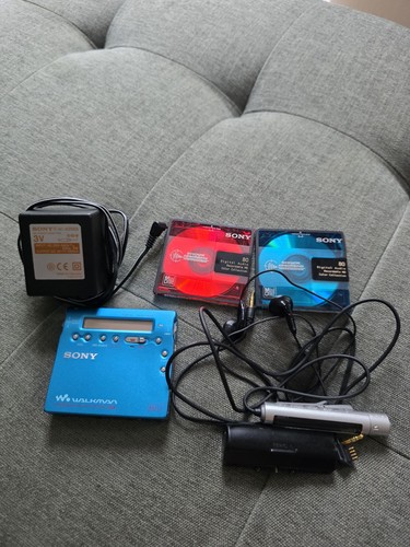 Sony walkman mini disc player - walkman,