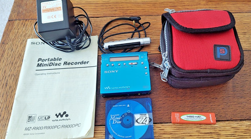 Sony walkman mini disc - walkman,