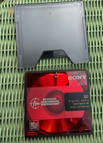 Sony red minute - sony, md