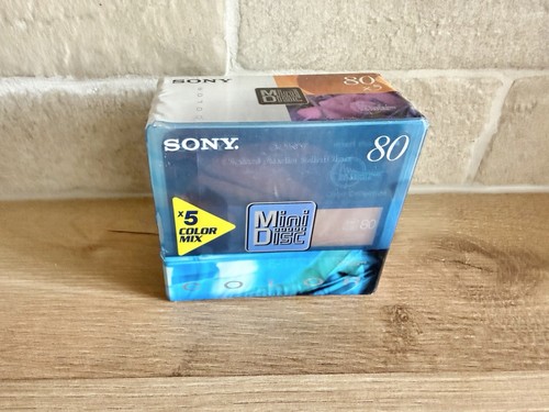 Sony mini disc min - mini, 80