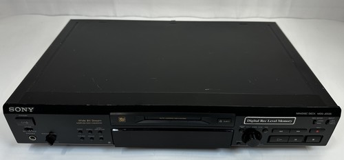 Sony minidisc deck mds - sony, mds-je520