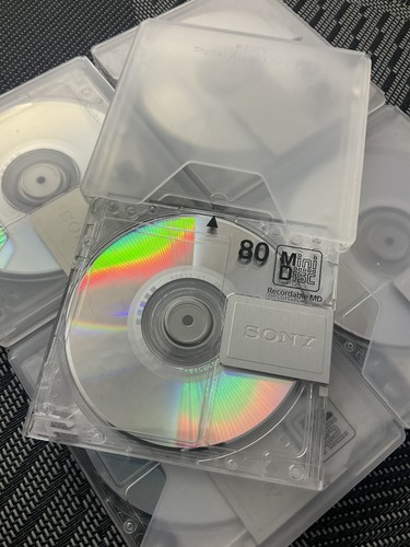 Sony silver minidisc mins - sony,