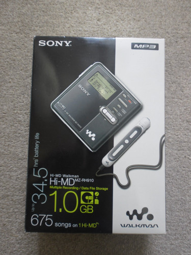 Sony walkman rh910 net - mz-rh910,