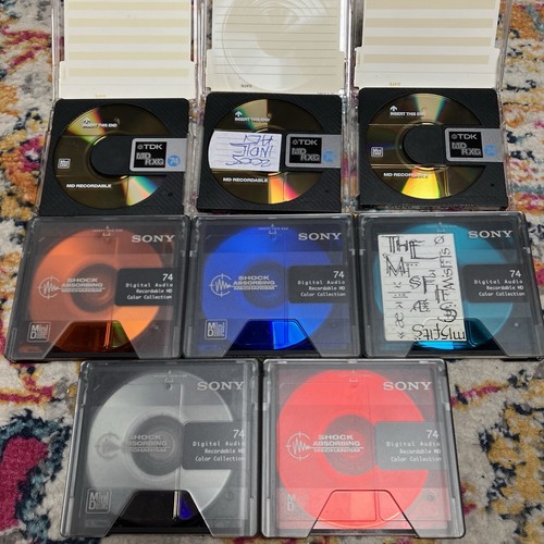 Sony tdk mini discs - tdk, (8)